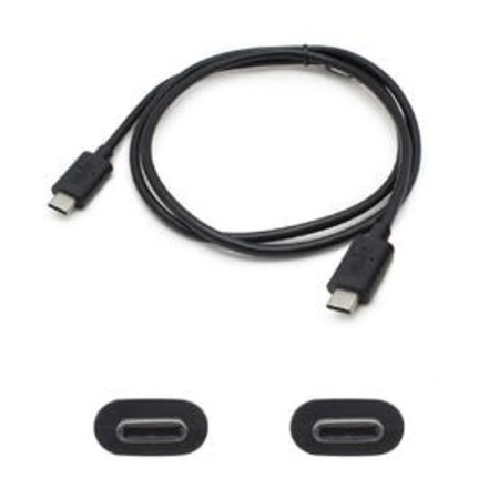 ADD-ON Addon 1.0M (3.3Ft)Usb 3.1 Type (C) Male To Male Black Adapter Cable USBC32USBC1MB